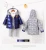 Children&#x27;s down jacket new children&#x27;s clothing 2 two sides wear reflective mirror laser fabric baby down jacket