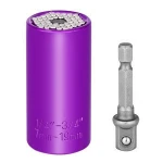 China 7-19mm Power Drill Bushing Spanner Key Magic Multi Hand Tools Universal Torque Wrench Head Set Socket Sleeve
