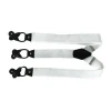 China factory fancy personalized white fashionable mens suspenders