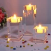China Factory Wholesale 5cm K9 crystal Home Goods Antiques Candle Holder