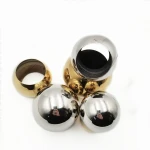 China factory wholesale stainless steel staircase accessories hollow ball handrail ball perforated ball