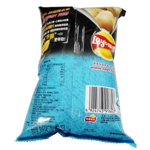 China Manufacturer Heat Sealing Custom Printed Snack Food French Fries / Frozen Potato Chips Packaging Bag