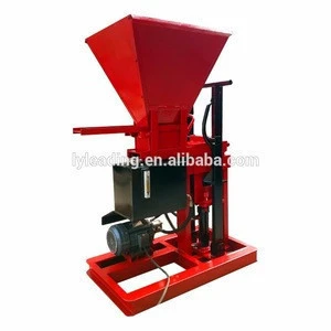 china product eco1-15 clay block machine for small business at home