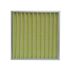 China Supplier Aluminum Frame Air Filter F7 Pleated Filter Synthetic Fiber/Non-woven Fabrics Media F5/F6/F8/F9 Replacement