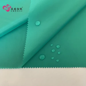 china supplier taffeta fabric textile pu coated stretch fabric