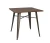Import China supplier wholesale solid wood rustic dining restaurant tables from China