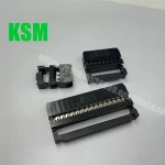 China supply 1.27mm 2.0mm 2.54mmBLACK flexible flat cable for clock spring idc socket FC