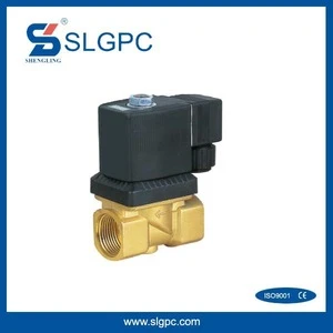 Chinese yanmar perkins stop solenoid valves 2 way 2 position brass structure 3/8 inch SLG6213-03 two position two way