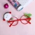 Import Christmas Snowman glass Eyeglass Costume Eye Frame Party Decor Gift Novelty Ornament Costume Accessory from China