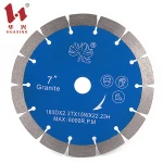 Circular Saw Blade Universal Fit 7" Wet Dry Diamond Masonry for granite Concrete brick works