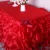 Import CL010 Christmas 14ft, 17ft or 21ft  organza curly willow table skirt or table cloth from China