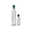 clear square olive oil bottles 250ml 500ml 750ml 1000ml Camellia seed oil bottles