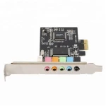 CMI 8738-6 Channel PCI-E Sound Card 6 channel Audio Card pcie cmi 8738 5.1 channel internal sound