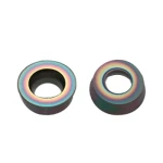 CNC Coated Colorful Circular Inserts Rpmw1003/10t3mo Tungsten Carbide Cutting Inserts