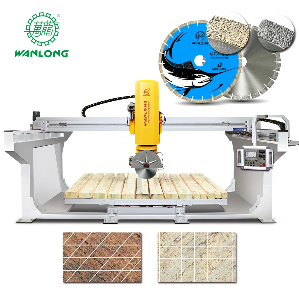 Cnc Kitchen Countertop Machine YTQQ-500 Mono-block Granite Marble Bridge Cutting Machine