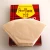 Import Coffee filter paper Unbleached log V60 dripping American coffee machine hand flush pot filter cup universal filter paper from China