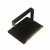 Import Cold rolled Steel Wall Mounted black coating Paper Toilet Holder With Mobile Phone Shelf from China