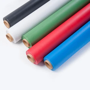 colorful  canendered flexible  pvc vinyl plastic film in roll