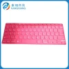 colorful transparent silicone keyboard covers/custom silicone keyboard protector