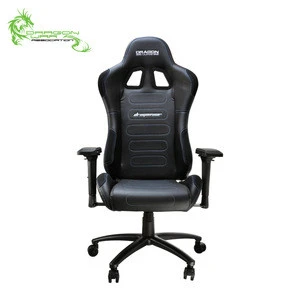 Comfort workwell backseat armrest adjust up and down black cover office gamer gaming chair