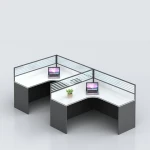 Commercial Furniture High Quality Modern Design Steel Desk Frame Office Workstation For Staff White Office Chairs And Tables