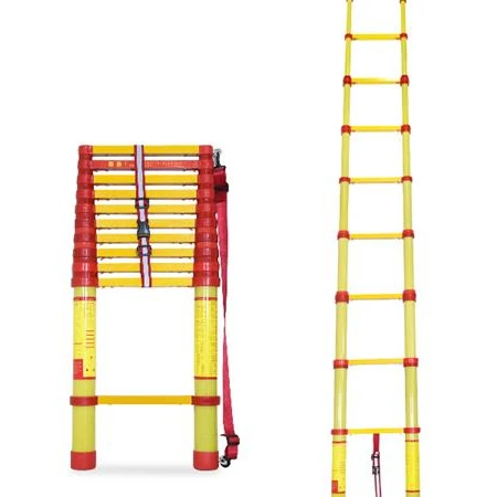 compact outdoor fiberglass stair lift ladder telescopic Folding ladder