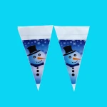 cone flower sleeve cone shaped plastic bags