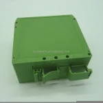Connector green plastic PCB electronic instrument enclosure