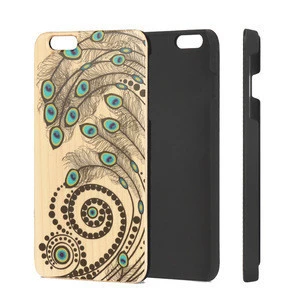 Consumer Electronics Phone Accessories Wooden Cell Phone Covers For iPhone 6Plus