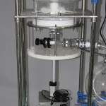 Continuous stirred tank reactor price cheap glass reaction kettle