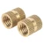 Import Copper Brass Blind Knurled Nut/ Straight Insert Knurled Nut from China