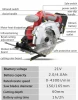 cordless 21V Circular Saw Power Tools with Laser,165mm Blade 4000mAh Multi-function  CLithium-Ion Flip Sawircular Cutter Saw