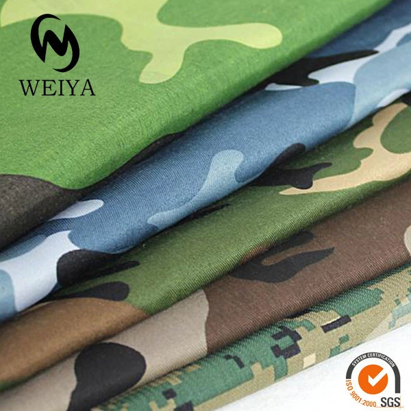 Cotton twill camouflage fabric