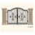 Import Courtyard Entry Gates At Artistic Iron Works Forged Iron Gate Designs from China