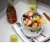 Import Creative cold molecular dishes cocktail crystal glass fruit salad bowl set from China