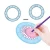 Import Creative toy magic rulers drawing curve spirograph kids from China