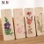 Import Custom Carving Natural Hollow  Wood Bookmark Craft from China