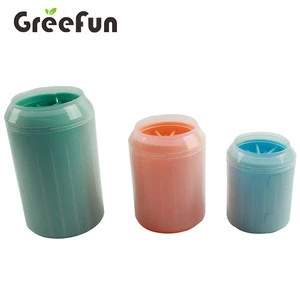 Custom Color Portable Mini Washer Foot Cleaner Mudbuster Soft Silicone Plunger to Scrub Each Foot and Wash Away Dirt by Greefun