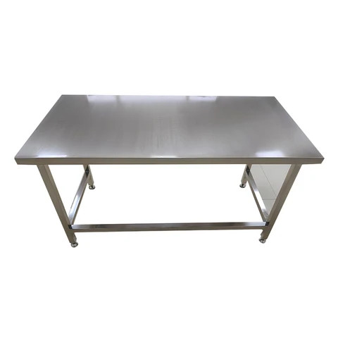 Custom design multi styles Kitchen Worktable Equipment Food Cutting stainless steel tables for food processing