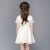 Import Custom design summer thin lace short sleeve cotton off-white family matching outfits from China
