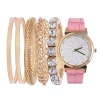 Custom Gold Led Lady Wholesale Plated Luxury Fashion Quartz Wristwatch Designer Design Latest Modern Women Bracelet Wristwatch
