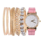 Custom Gold Led Lady Wholesale Plated Luxury Fashion Quartz Wristwatch Designer Design Latest Modern Women Bracelet Wristwatch