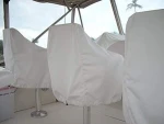Custom High Quality UV Proof Polyester Oxford Boat Seat Cover Waterproof