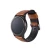 Import Custom Logo 22mm Leather Watch Strap Silicone Watch Band from China