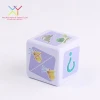 Custom New Promotional Toy stress ball, PU Foam Dice Stress Ball with different decorative pattern