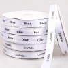 custom personalized screen printed ribbons with logo