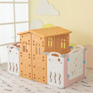 Custom Plastic Children&#39;s Pretend Toys Educational Children DIY Dolls House