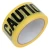 Import Custom printable 1.5 MIL 3&quot;x 100m PE black and yellow striped traffic caution barricade warning tape from China
