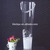 Custom Printed Cylinder Shaped flower box clear plastic flower sleeve