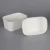 Import Custom Printed Disposable Dessert Ice Cream White Square Paper Cup Bowl For Food With Lid from China